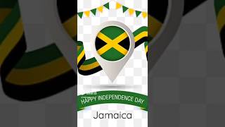 Happy Independence Day Jamaica 🇯🇲 🙌 independenceday jamaica [upl. by Glaab]