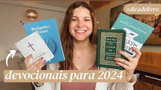 DICA DE DEVOCIONAIS PARA 2024  Review de Livros Devocionais [upl. by Vyse]