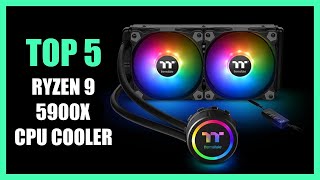 Top 5 Best Cpu Cooler for Ryzen 9 5900x  Best AIO Cooler 2024 [upl. by Ayetal]