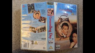 Original VHS Opening and Closing to Groundhog Day UK VHS Tape [upl. by Aiderfla]