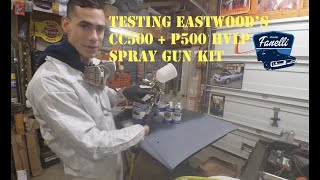 Eastwood Concours Elite P500 and CC500 HVLP Spray Gun Review [upl. by Rainer]