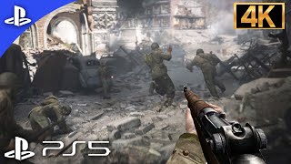 City of Ruins  Battle of Aachen 1944  Call of Duty WW2  PS4  4K [upl. by Cornelia]