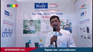 Deepak C Gala Yesh Systems  JITO Business Expo  Entrepreneurs Talk [upl. by Seroka]