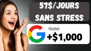 Gagnez 57 par jour  GRATUIT 🤑 Retrait  Preuve de payement [upl. by Ahsilac]