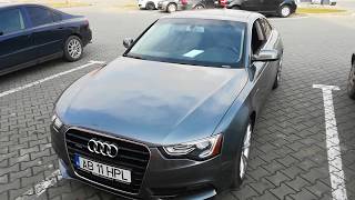 Masina second hand Audi A5 20 TFSI quattro 2014 [upl. by Stortz]