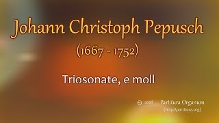 Pepusch Triosonate e minor [upl. by Seema]