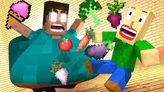 BALDIS BASICS Vs Herobrine 2  Funny Minecraft Animations [upl. by Birgit679]