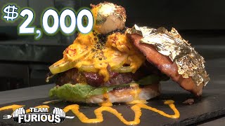 Eating The Worlds Most Expensive Burger 2000 [upl. by Hairym748]