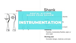 NBDHE  DENTAL HYGIENE BOARD EXAM REVIEW Everything you need to know about Instrumentation [upl. by Ztnaj]