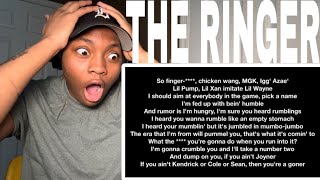 HE DISSED EVERYBODY Eminem  The Ringer REACTION [upl. by Ellinehc612]