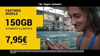 150 GB a 795€ al mese con Fastweb Mobile [upl. by Ronen]