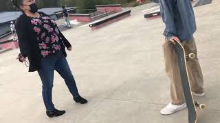 Skaters vs haters kicked out of skatepark [upl. by Aivatra]