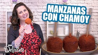 Manzanas cubiertas con chamoy  Hasta la Cocina  Cocina Delirante [upl. by Ado]