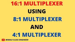 161 Multiplexer using 81 Mux and 41 Mux  Explained in Tamil  Middle Class Engineer [upl. by Ahsaeyt524]