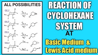 Halohydrin Reaction of Cyclohexane System  Cyclohexane Reactions  basicchemistry [upl. by Nylhtak]