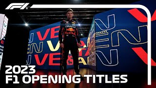 Introducing Our New 2023 F1 Opening Titles [upl. by Ahseile]