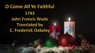 O Come All Ye Faithful  The History Behind the Carol [upl. by Howey]