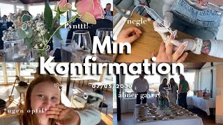 Min konfirmation 2023💙🤍 vlog [upl. by Farhi606]