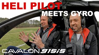 Helicopter Pilot Dan Meets Gyroplane AutoGyro NY Cavalon 915iS [upl. by Gavra]