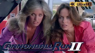 Cannonball Run II 1984 Prt11 Jackie And Arnold Hide From The Police Underwater 4K HDR [upl. by Gnes705]