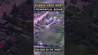 Russia Used Most Powerful Bomb FAB3000 [upl. by Retepnhoj]