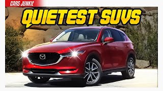 Top 10 Quietest SUVs In 2022 [upl. by Vogeley]