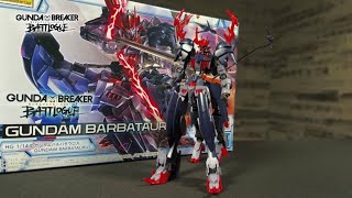 GUNDAM BREAKER MOBILE – Gundam Barbataurus Build Timelapse  iOS Android [upl. by Yruama]