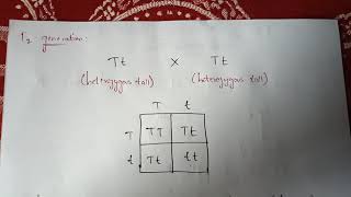 LAW OF DOMINANCE BY USING MONOHYBRID CROSS BY PHANINDRA GUPTHA [upl. by Narik]