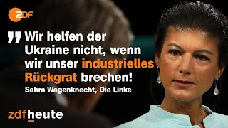 Wagenknecht Sanktionen aufheben und den Krieg einfrieren  Markus Lanz vom 20 September 2022 [upl. by Nnylireg669]