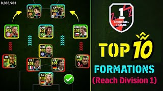 Top 10 Quick Counter Best Formation To Reach Division 1 in eFootball 2024  Rare 4132 is 🔥 [upl. by Bigg254]