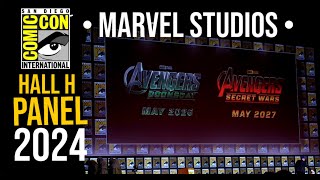 MARVEL STUDIOS FULL HALL H PANEL  SAN DIEGO COMIC CON 2024 [upl. by Veronique842]