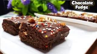 Chocolate Fudge  Easy Fudge  Fudge Recipe  Eid Recipes  Eid Special  Desserts Recipe  Dessert [upl. by Ami]