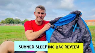 OEX Evolution Fathom EV 200 Sleeping Bag Review for SUMMER [upl. by Anert]