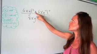 The Maths Prof The Rules of Indices  Exponents part 1 [upl. by Novoj]