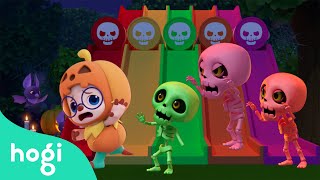 Chumbala Cachumbala Dance  More Colors Skeletons｜Hogi Halloween 🎃｜Halloween Songs for Kids [upl. by Yleme]