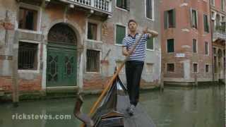 Venice Italy Romantic Gondolas  Rick Steves’ Europe Travel Guide  Travel Bite [upl. by Maurise]