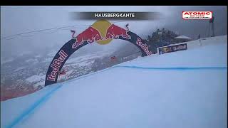 The Streif  course for mens downhill race through the eyes of the camera racer Joachim Puchner [upl. by Retsae]