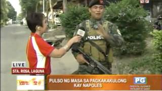 WATCH Doris Bigornia talks to guards at Fort Sto Domingo [upl. by Dickson]