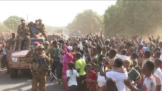 Laccueil du Capitaine Ibrahim Traoré à Banfora [upl. by Lek206]