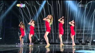 대즐링 레드 Dazzling Red 이 사람 SBS 2012 가요대전 The Color of Kpop 20121229 [upl. by Ahsiuqel]