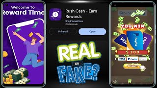 Rush Cash Withdrawal  Rush Cash Real Or Fake  Rush Cash Game Kaise Khele  Rush Cash App [upl. by Kela303]