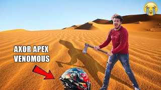 Axor Apex Venomous Unboxing  Best Helmet 2024  Axor Helmets [upl. by Nahrut]