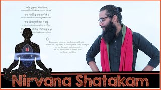 Nirvana Shatakam Sanskrit LineGuidedChant with Narrated Meanings [upl. by Bricker]