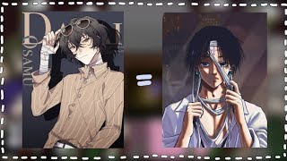 Bsd react to Dazai as Chrollo  bsd x hxh  No part 2  Soukoku  Fyozai [upl. by Nivonod]