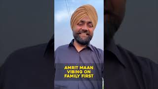 Amrit Maan viibing on family first [upl. by Llehcim]