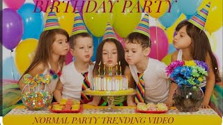 BIRTHDAY PARTY 🎉 मस्ती करते हुए।trending yt video nemet maxer 🥞🥞 [upl. by Senilec194]