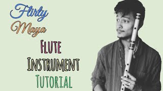 Flirty Maya Flute Instrument Tutorial by Niran Shrestha Neetesh Jung Kunwar [upl. by Adnohsad171]