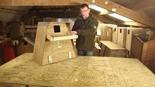 How to Build a Barn Owl Nestbox for a Tree [upl. by Hellman]