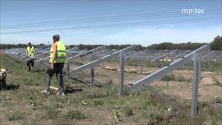 Photovoltaik Wie eine 5 MW Freilandanlage ensteht [upl. by Entwistle966]