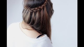 Tutoriel Coiffure 1 La tresse couronne sophistiquée [upl. by Alessig]